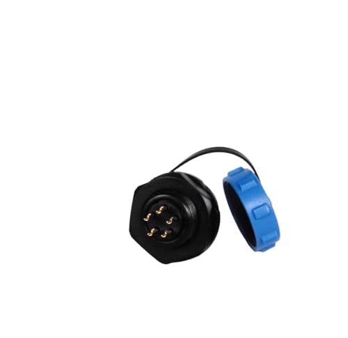 SP17 Waterproof Aviation Connector Industrial Connector Mat Rear Nut Seat | SP17rearnutSeat5core - size: SP17rearnutSeat5core