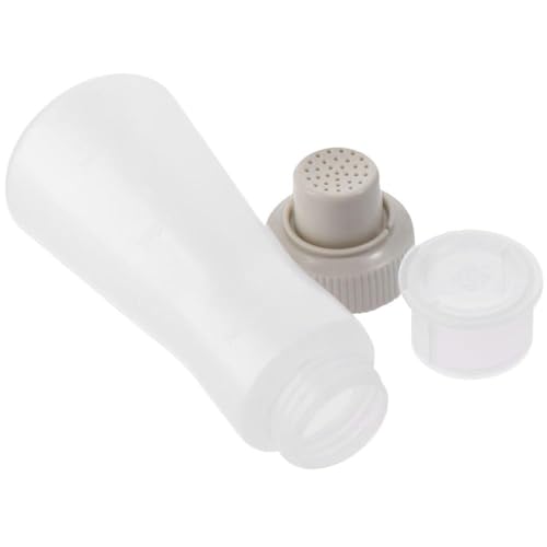 Plastic Powder Shaker with Lid, Uniform Discharge Hole Shaker, for Sifter Sugar powder sieve Seasoning tank