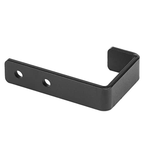 4 Pack 2-3/8" Heavy Duty Steel J Hook, Wall Mount Garage Hanging Bracket | Black, 220 lbs Capacity - size: 2-3/8 Inch