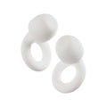 Loop Quiet 2 Ear Plugs - Ultra-Comfy Reusable Hearing Protection for Sleep | 24dB SNR noise reduction. Flexible, customizable fit. Reusable & washable. For deep focus, travel, noise sensitivity - color: White