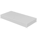 Sundale Outdoor Olefin Bench Cushion， Water-Resistant Patio Couch Cushion, Loveseat Sofa Pad with Straps Light Gray, 59 x 18 x 4 Inches - color: Light Gray, size: 59 X 18 X 4 Inch