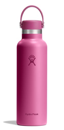 Hydro Flask Water Bottle - Insulated Stainless Steel - Non Spill, Leakproof in 21 Oz Reef Pink - color: REEF, style: 21 Oz