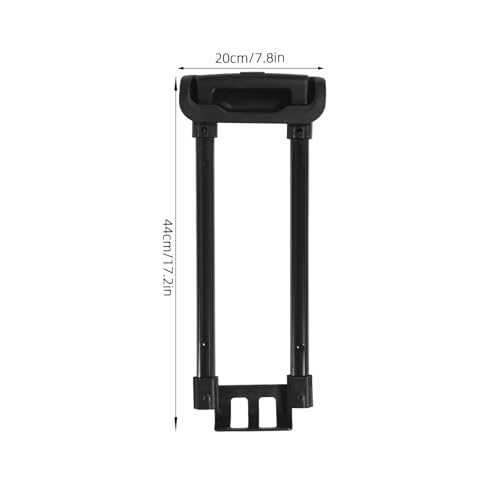 Didiseaon Luggage Telescopic Handle Replacement Portable Suitcase Pull Rod Trolley Handle Spare Parts for Travel Hard Case Suitcases 17.7In