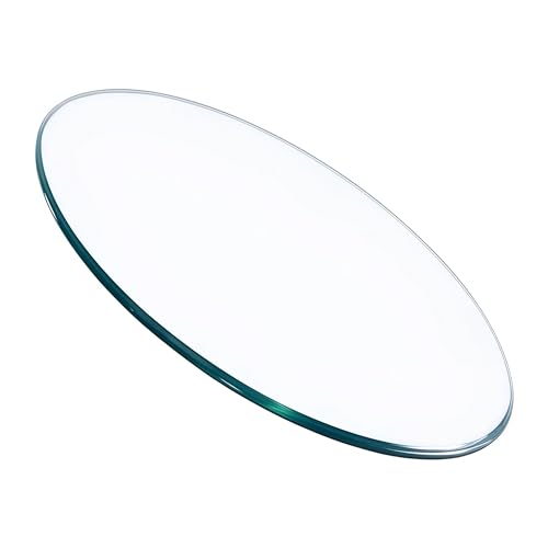 36" Round Glass Table Top - 1/2" Thick Beveled Edge Tempered Glass, Replacement Glass Table Top for Kitchen/Patio Table - size: 36 INCH, style: 1/2"thick - Beveled
