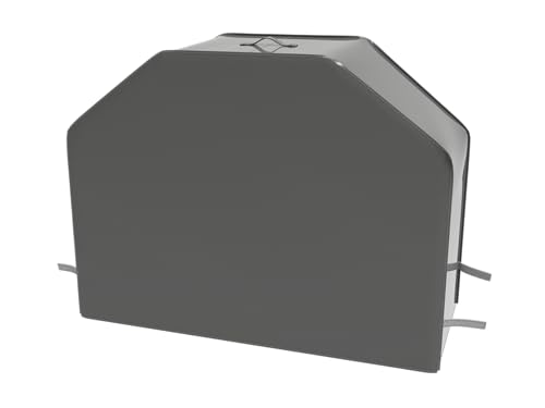 52" Heavy Duty Waterproof Gas Grill Cover fits Weber Char-Broil Coleman Gas Grill-Brown - color: brown, size: 52"