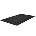 Exercise Mat for AB Roller AB Mat Thin of Large, Picnic Blanket Waterproof, Black Long Foldable Workout Oxford Polyester Fabric Mats for Home Gym Use, 99" (L) x 59" (W)