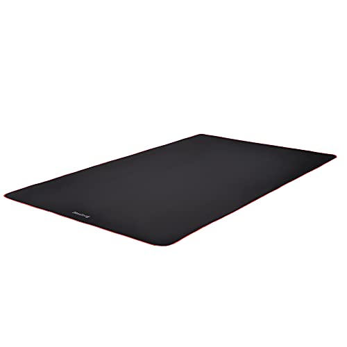 Exercise Mat for AB Roller AB Mat Thin of Large, Picnic Blanket Waterproof, Black Long Foldable Workout Oxford Polyester Fabric Mats for Home Gym Use, 99" (L) x 59" (W)
