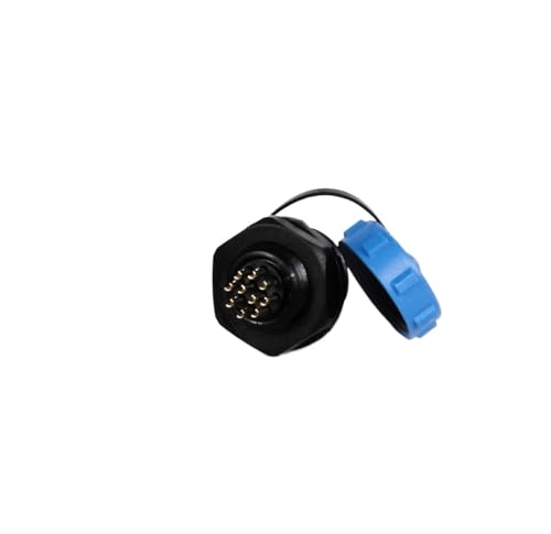 SP17 Waterproof Aviation Connector Industrial Connector Mat Rear Nut Seat(SP17rearnutseat10core) - size: SP17rearnutseat10core
