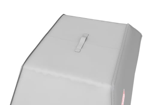 52" Heavy Duty Waterproof Gas Grill Cover fits Weber Char-Broil Coleman Gas Grill-Grey - color: Gray, size: 52"