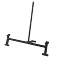 Deadlift Barbell Jack Stand for Easy Changing Weight Plates - 2000 LB Capacity, Elevated Lift for Gym and Home Workouts,Black