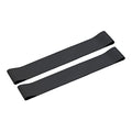 MECCANIXITY Anti Slip Feature Chair Bands, Flexible Seating Elastic Latex Bands for Home Office, Half Fold Length 250mm, Thickness 1mm, Black Pack of 2