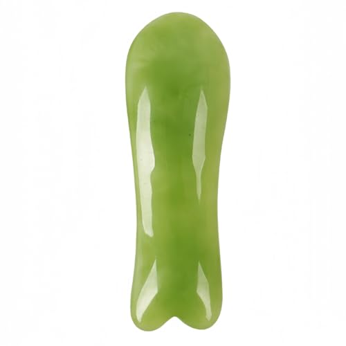 Natural Resin Gua Sha Scraping Massage Tool, Gua Sha Facial Set – Anti-Wrinkle & Anti-Aging Massage Tools for Rejuvenate Skin (Green, Fish-Shaped) - size: Fish-shaped