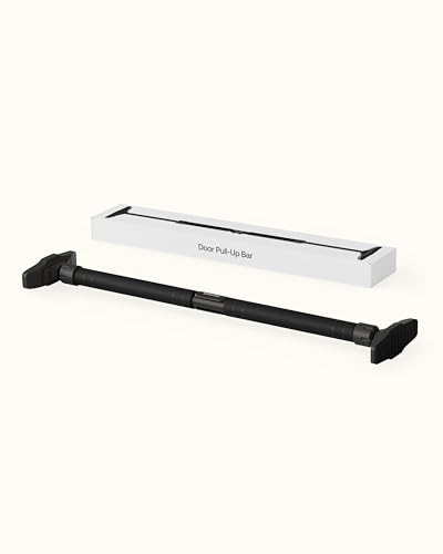 BetterMe Door Pull Up Bar - Pull Up Bar for Doorway No Screws Tool-Free Setup - Doorway Pull Up Bar with Grip Pads - Over the Door Pull Up Bar for Pull-Ups and Core Workouts at Home