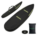 10-12 FT Kayak Cover, Made of 600D Oxford Fabric with a Cotton Lining. Features a Full-Coverage Design, Complete with Zippers and Fluorescent Straps.Suitable for Both Indoor and Outdoor Storage - size: 10-12FT