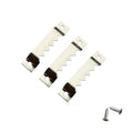 50 Pack Large Sawtooth Picture Hangers Steel Picture Hangers Picture Frames Hangers with Screws Picture Hang Solutions, for Hanging Artwork Picture Frame Hook Photos (Silver，Supports 50 lbs) - color: Large Silver - 50 Pack