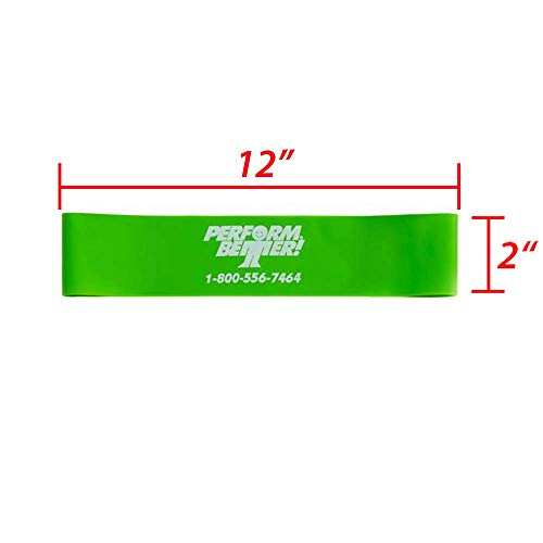 Perform Better Mini Band Resistance Loop - Exercise Bands - color: f) Set of 4 - 12x2