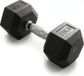 5-100 lb Rubber Hex Dumbbell Set - size: 75 lb