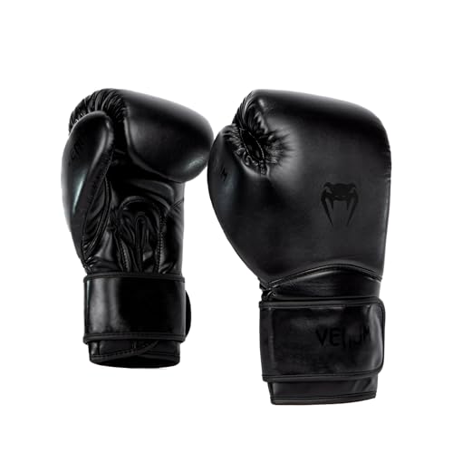 Venum Contender 1.5 Kids Boxing Gloves - color: Black/Black, size: 8-Ounce