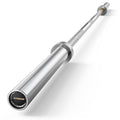 HANDBODE 7 FT Olympic Barbell 45 LB, 2-Inch Standard Weight Bar, 1000 LB | Needle Bearings, Knurled Grip, Hard Chrome Coating, Powerlifting, Bench Press, Deadlift, Squat, Hip Thrusts And Cleans - color: Silver