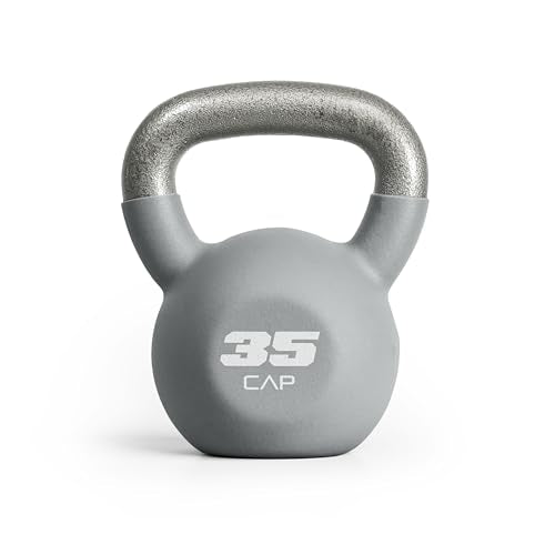CAP Neoprene Coated Kettlebells - Multiple Sizes - size: 35.0 Pounds