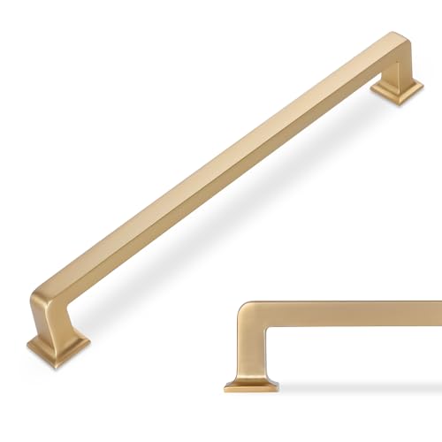 10 Pack 7-1/2 inch Champagne Bronze Kitchen Cabinet Handles Cabinet Pulls Gold Drawer Pulls Kitchen Cabinet Hardware Handles - color: Champagne Bronze, size: 7-1/2" Hole Center（192mm）