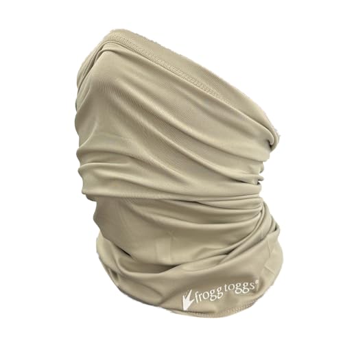 FROGG TOGGS Chilly Pro Cooling Neck Gaiter, Khaki - color: Khaki