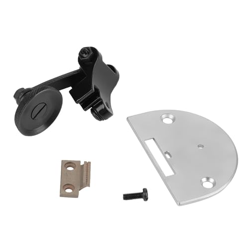 4 Pack Roller Presser Foot Even Feed Foot with Stainless Steel Roller for Thick Fabrics for Industrial Sewing Machines