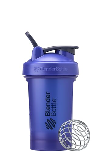 BlenderBottle Classic V2 Shaker Bottle Perfect for Protein Shakes and Pre Workout, 20-Ounce, Reflex Blue - color: Reflex Blue, size: 20 Ounces