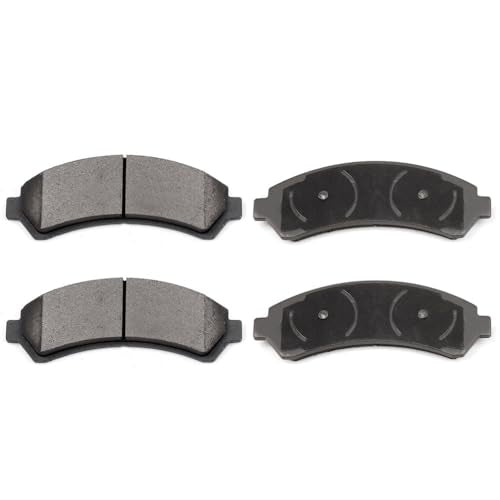 ECCPP D726-7593 4pcs Front Ceramic Disc Brake Pad Set Fit For Chevrolet Blazer 1997-2005,For Chevrolet S10 1998-2004,For GMC Jimmy 1997-2005,For GMC Sonoma 1998-2004,For Isuzu Hombre 1998-2000 - style: D726 [4pcs]