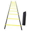 Vaveren Football Agility Ladder Speed Ladder Portable Stairs Fitness Training Jumping Hurdles with Storage Bag Outdoor Sports Folding