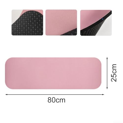 Treadmill Mat, 2 Pack Exercise Equipment Mat with Noise Reducing Foam, Gym Protective Mat for Exercise Bike, Rowing Machine - color: lemon tree