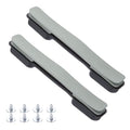 uxcell 2 Pcs Luggage Handle Replacement 8.5 Inch Suitcase Handle Carry Strap Plastic Pull Handle Grip Luggage Replacement Parts with Screws for Suitcase Box Luggage Case, Silver Grey - color: Silver Grey