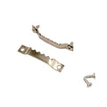 50 Pack Small Sawtooth Picture Hangers Steel Picture Hangers Picture Frames Hangers with Screws Picture Hang Solutions, for Hanging Clock Paintings Artwork Picture Frame Hook Photos (Silver) - color: Small Silver -50 Pack