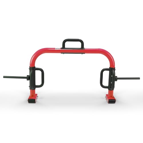 CAP Deluxe Open Trap Bar - Dual Grip Hex & Shrug Bar for Weightlifting - color: Red