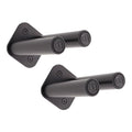 Les Mills™ Wall Storage Rack for Exercise Equipment, Set of 2 Racks Totaling 4 Prongs for Hanging