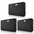 Gardzen 3 Pack Extra Thick Kneeling Pad for Gardening Work, 1.5 Inch Soft NBR Foam Knee Cushion Bathing Baby, Large Smooth Kneeler Mat Yoga Exercise, 18x11, Black - size: 3 Pack