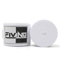 Boxing Hand Wraps Inner Gloves for Men Women(180 Inch) | Elasticated Thumb Loop Bandages, Wrist Wrap Protection, Muay Thai MMA Kickboxing Martial Arts, Punching Bag Training - color: White