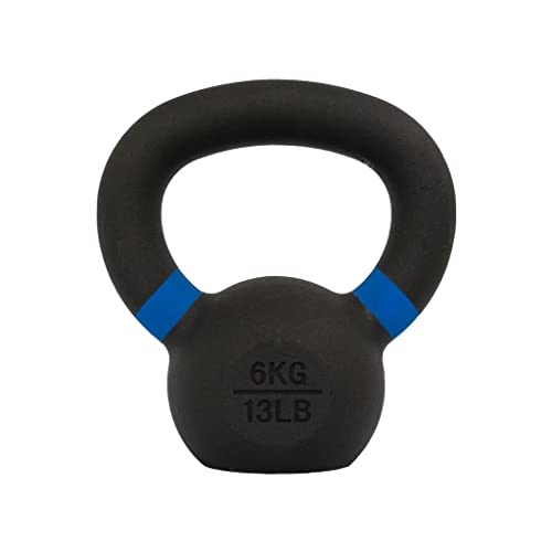 Kettlebell (Powder Coated) - Fitness, Exercise, Strength Training and Weightlifting