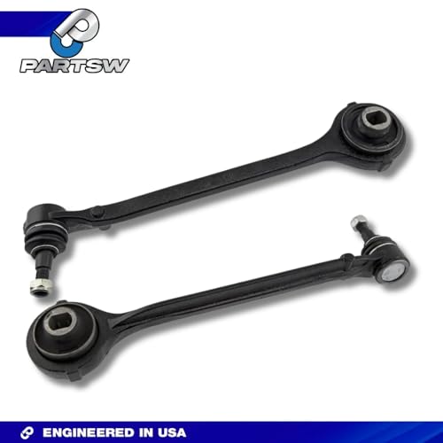 4 Pc Steering Kit Lower Control Arms CA81085 K620257 K620258 Compatible with 2005-2011 Chrysler 300 Dodge Charger Challenger Magnum RWD - PartsW - size: 6. Lower Forward & Rearward Control Arms 4Pc