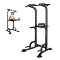 BARWING Pull Up Bar Station, Power Tower, Dip Station with 3D Backrest, Multi-Function Strength Training Stand Rack, Adjustable Height Dip Bar for Home Gym Workout Stand Fitness Exercise Equipment - color: P008-B