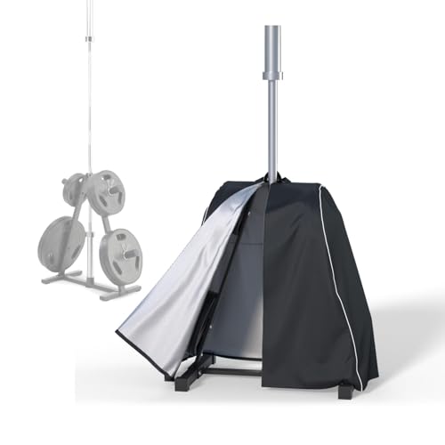 Strength Training Plate Tree Cover, Barbell Weight Rack Cover, For Home Gym CAP Triangle Barbell Weight Rack, Strength Training Tree Weight Plate Rack (Cover Only) - size: 47x20x35