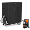 COSHNIBI Welding Cart Cover,Heavy Duty 3 Layers Welder Cart Covers,Suitable for Tig Mig Welder Carts & Plasma Cutter Rolling Welding Carts,37" L x 18" W x 47" H(Cover Only) - size: For 125 cu/ft Welding Cylinders