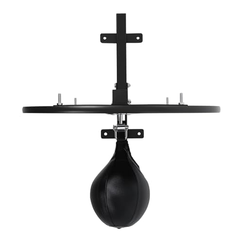 Speed Bag Platform, Speed Bag Stand with Punching Ball, 11.81" Adjustable Height Boxing Training Equipment Ideal for Boxing Speed Reaction Training Home Fitness 23.6" Board