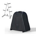 Strength Training Plate Tree Cover, Barbell Weight Rack Cover, For Home Gym CAP Triangle Barbell Weight Rack, Strength Training Tree Weight Plate Rack (Cover Only) - size: 39x19x37