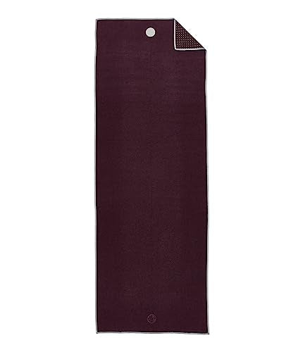 Manduka Yogitoes Hot Yoga Mat Towel - 71" | Moisture Activated Grip | Patented Silicone Nubs | Highly Absorbent, Durable & Easy Care | Made from Recycled Materials | 71 x 24 Inches | Indulge - color: Indulge, size: 71" x 24"