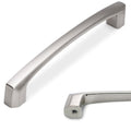 10 Pack 6-1/4 inch Brushed Satin Nickel Kitchen Cabinet Handles Cabinet Pulls Sliver Drawer Pulls Kitchen Cabinet Hardware Handles Dresser Handles 1811 - color: Brushed Satin Nickel, size: 6-1/4" Hole Center（160mm）