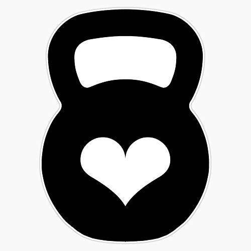 Kettlebell Sticker Vinyl Bumper Sticker Decal 5"