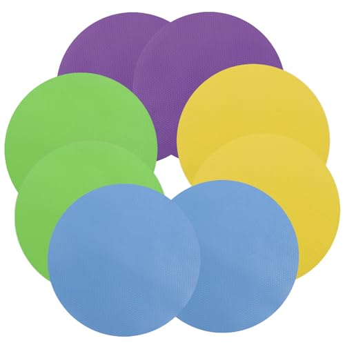 8Pcs Rubber Jar Opener, Circle | Heat-insulated, Non-Slip Gripper Pads, Kitchen Tool, Multi Function Can Opener, Easy Opening/Arthritis Weak Hands - size: 8Pcs-Circle