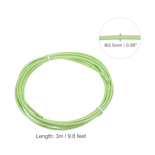 PATIKIL Speed Jump Rope Replacement Cable Professional Skipping Rope Steel Wire Replace for Rope Skipping Training - color: Light Green