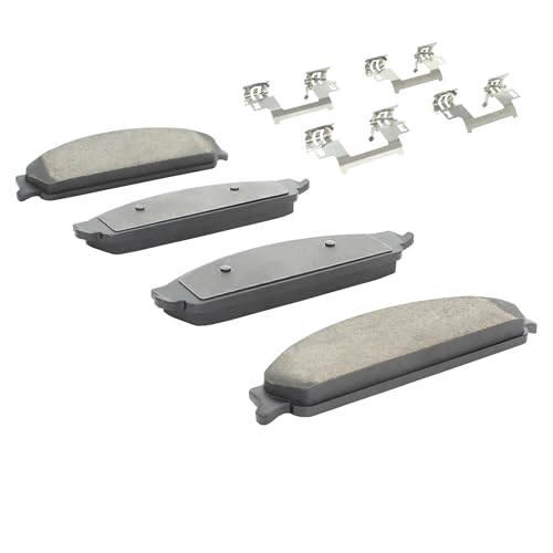 QUALITY-BUILT Front Ceramic Brake Pads, Premium 1001-1070C, Compatible with 2005-2009 Ford/Mercury (Five Hundred,Freestyle,Montego,Sable,Taurus,Taurus X) - size: BP1070-C